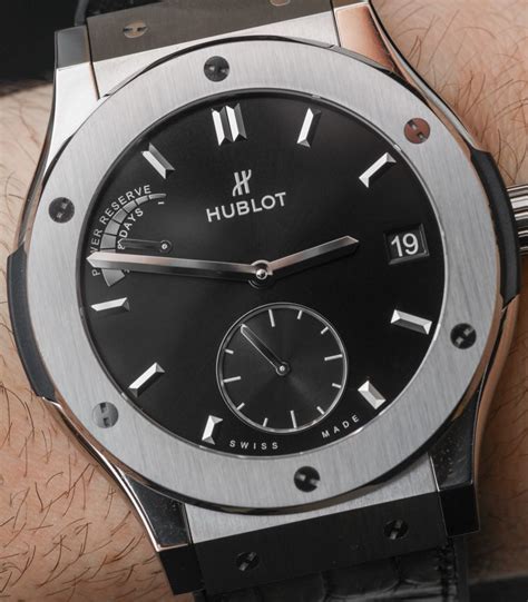 hublot classic fusion power reserve limited edition|Classic Fusion Titanium Limited Edition for Hodinkee .